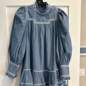Ulla Johnson - Blanche Ruffled Dress - size 6 - like new (worn once)